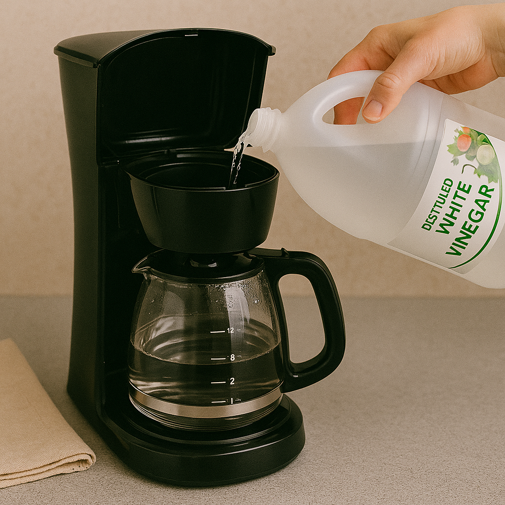 How to Clean Your Coffee Maker with Vinegar