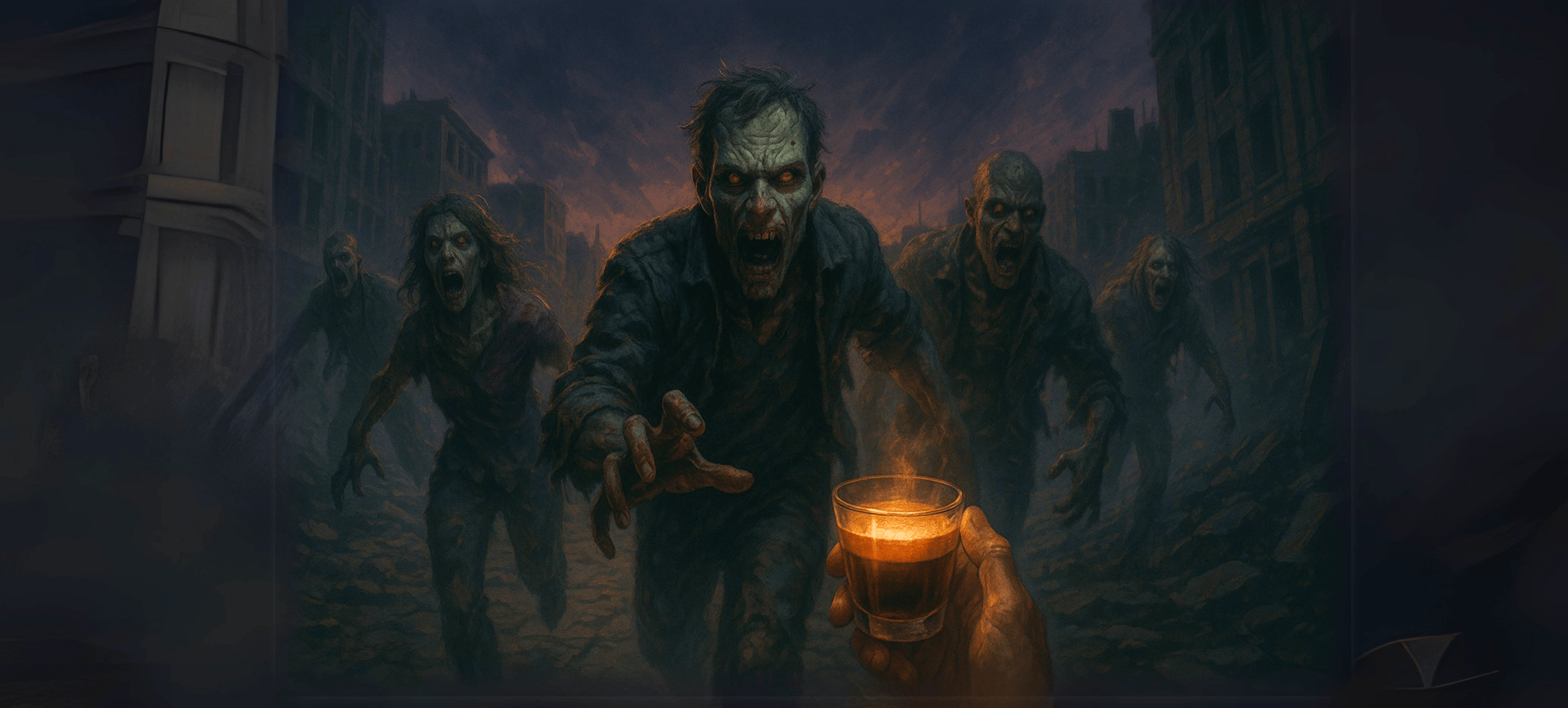 Overclock Zombie Espresso Antidote Game Banner