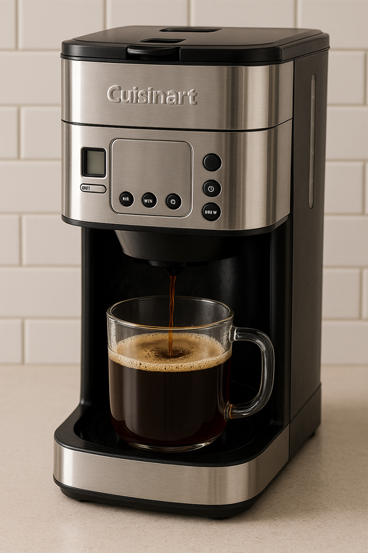Cuisinart Coffee Machine Making Coffee . Overclock Coffee Blog
